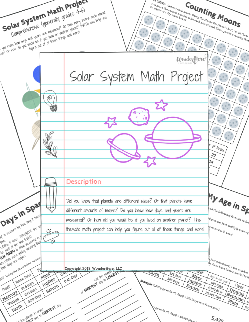 Solar System Math Project