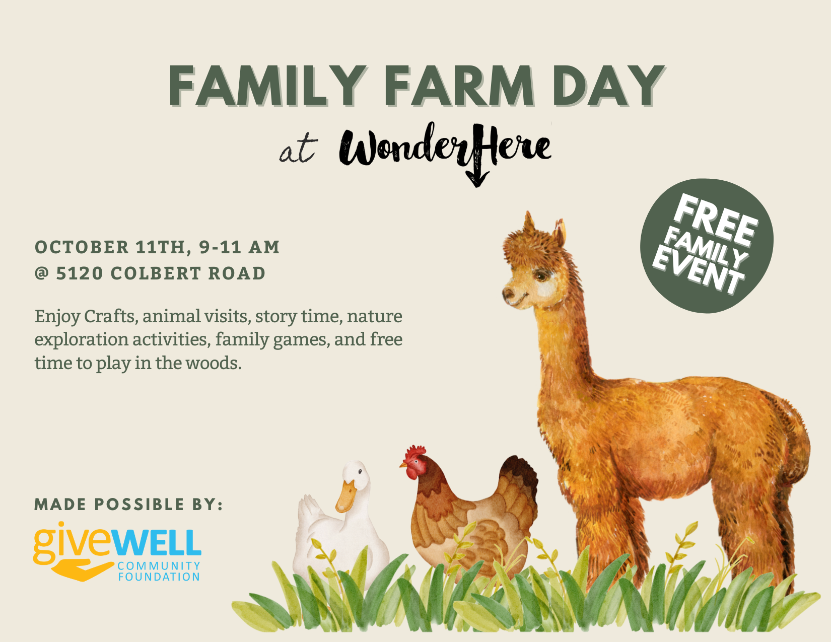 Family Farm Day: October