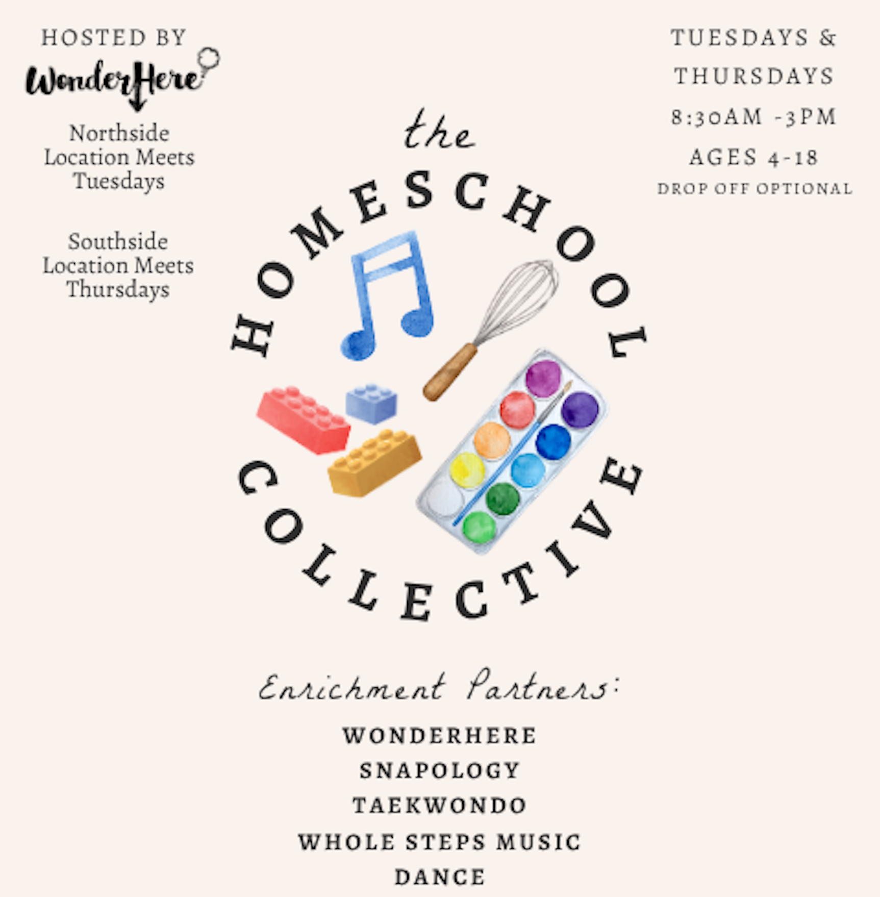 The Homeschool Collective - Southside Thursday- Registration Fee